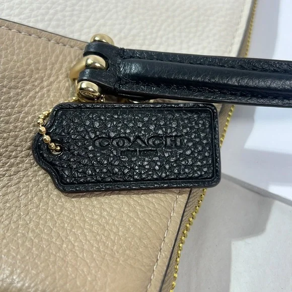 Coach Kacey Crossbody Bag Gold Hardware and Colorblock Satchel - Picture 10 of 17